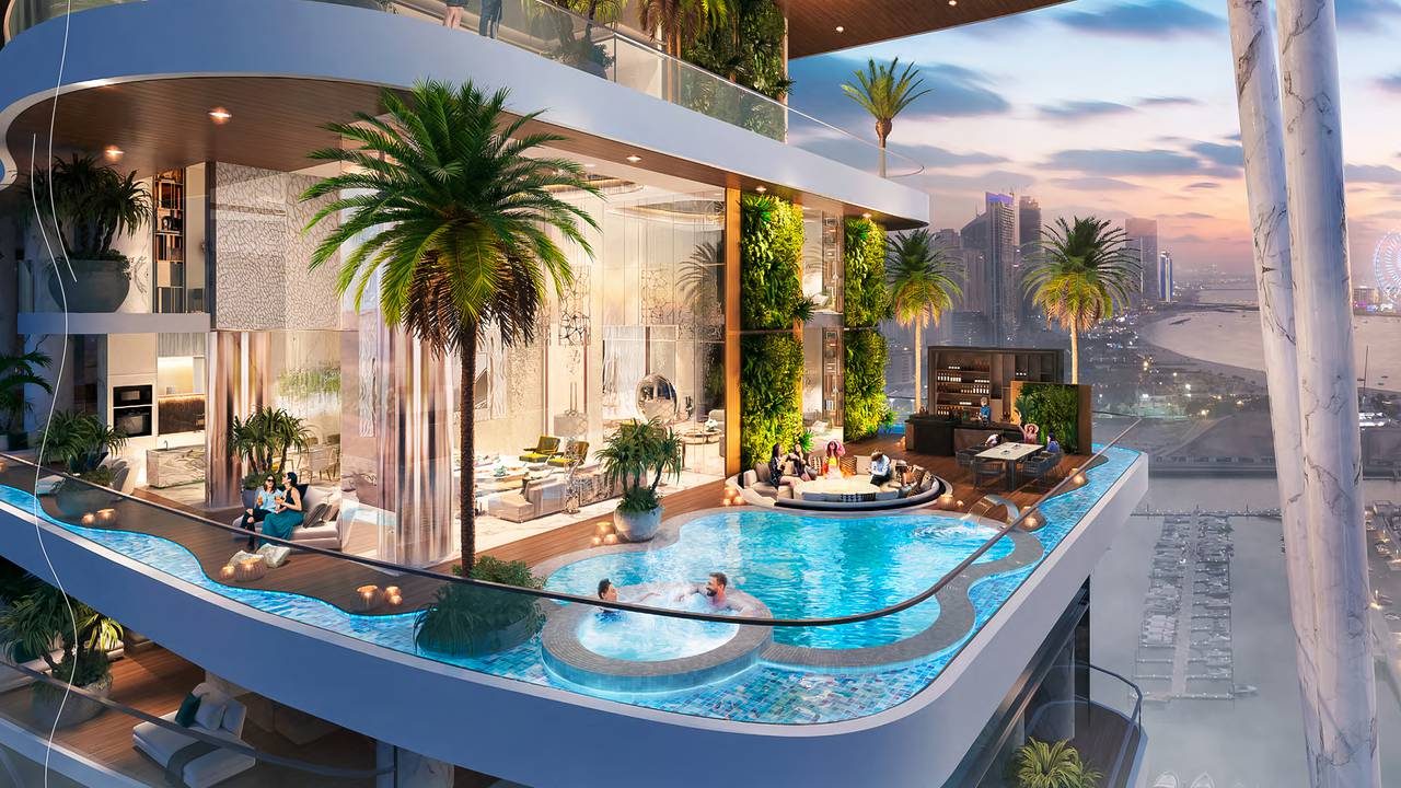 Квартира 1BR — Damac Bay II