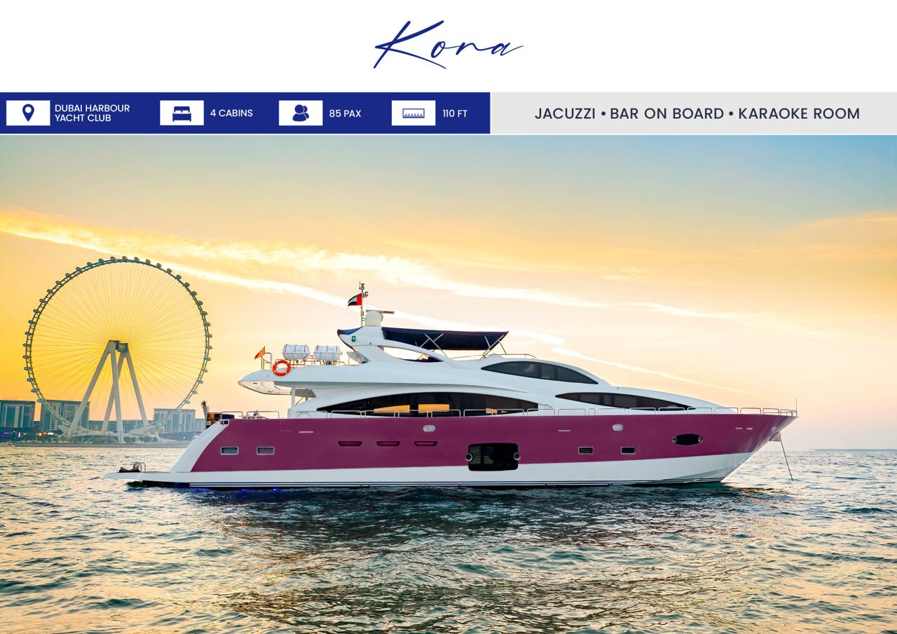 Kona 110ft — до 85 гостей