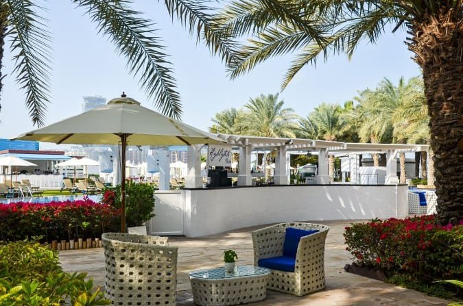 Bodrum Swim Up Bar - Rixos The Palm Dubai