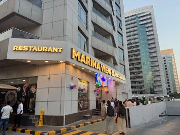 Marina view restaurant