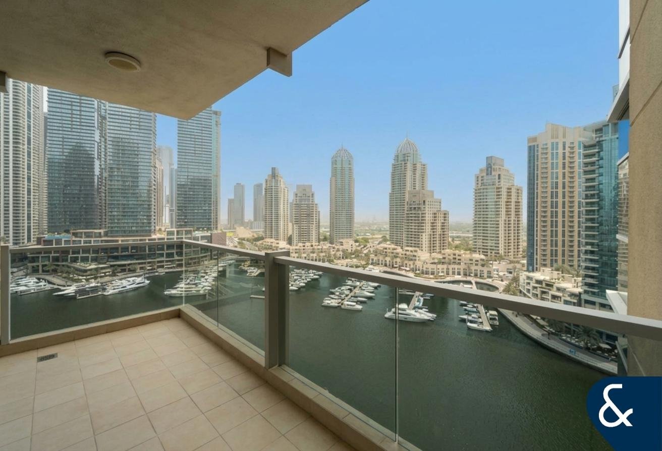 Квартира с 3 спальнями — Dubai Marina Towers