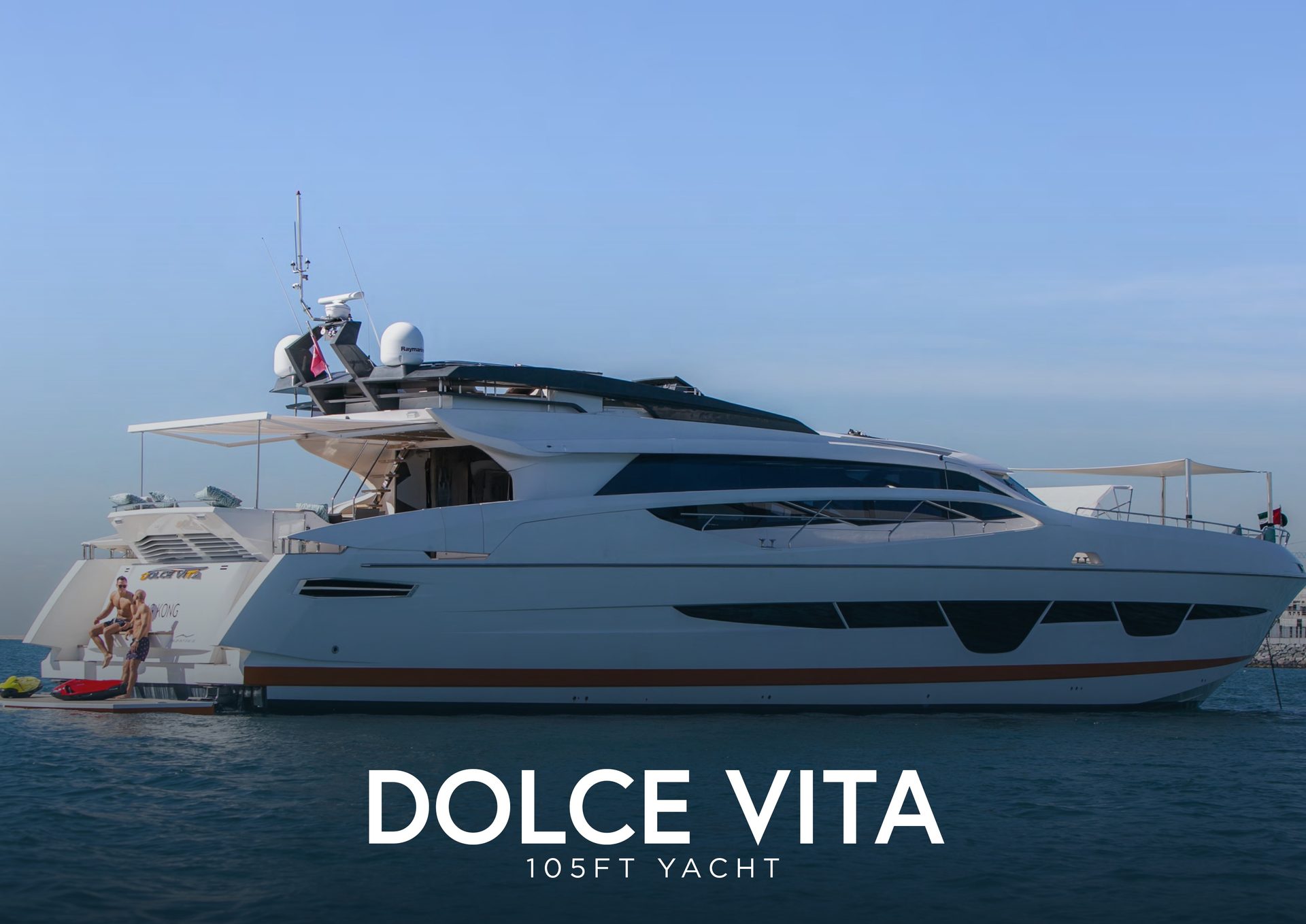 Dolce Vita 105ft — до 20 гостей