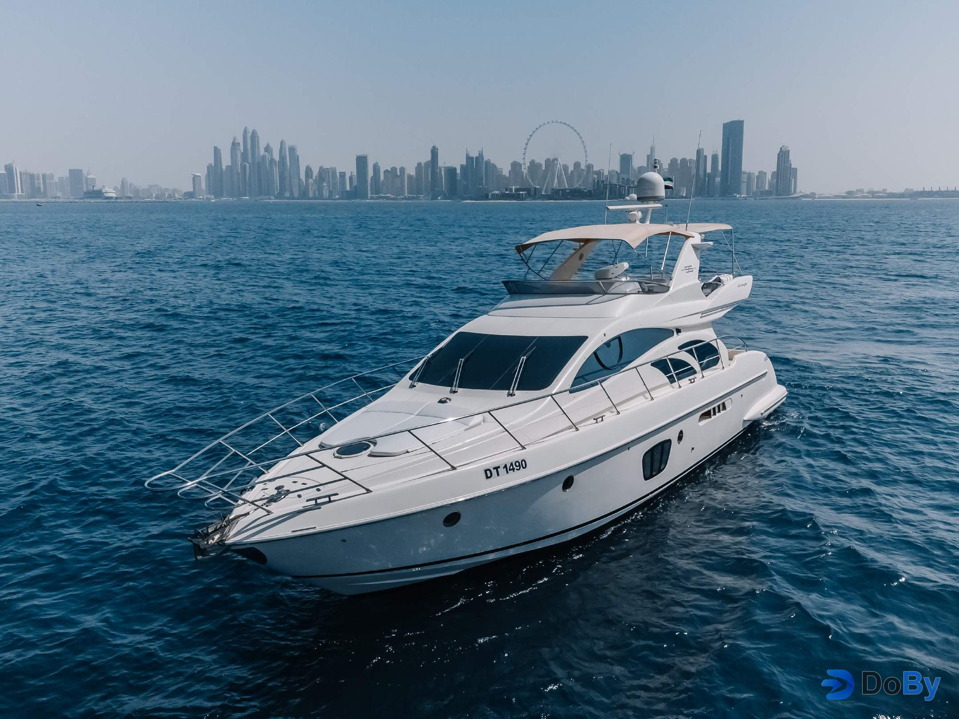 Azimut 55ft White pearl