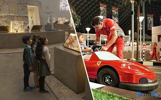 Combo: Entradas para el Museo Nacional Zayed + Ferrari World Abu Dabi
