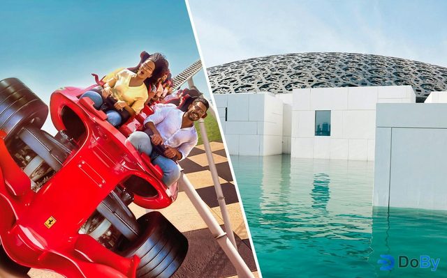 Combo: Entradas Ferrari World + Entradas sin colas Louvre Abu Dabi