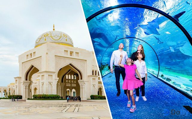 Combo (Ahorra un 24%): Entradas Qasr Al Watan + Acuario Nacional de Abu Dhabi