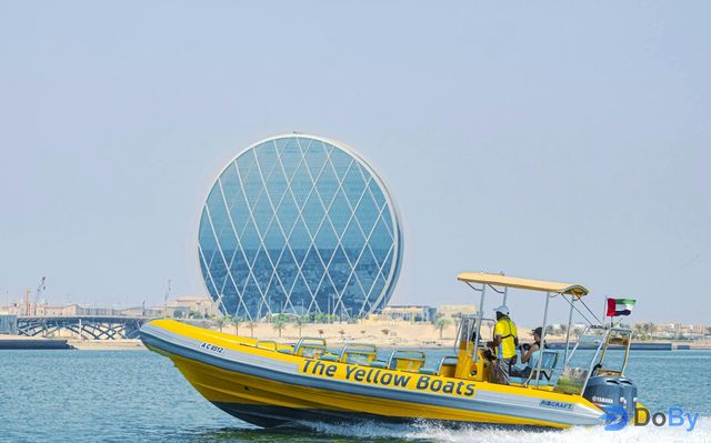 Yellow Boats: tour panorámico en lancha rápida por la Isla de Yas