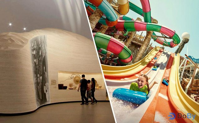 Combo: Entradas para el Museo Nacional Zayed y YAS WaterWorld