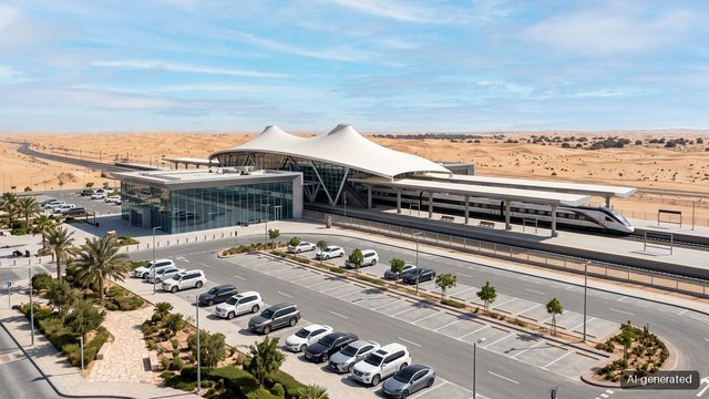 Parkin to run parking at Etihad Rail's Dubai station, first 15 minutes free