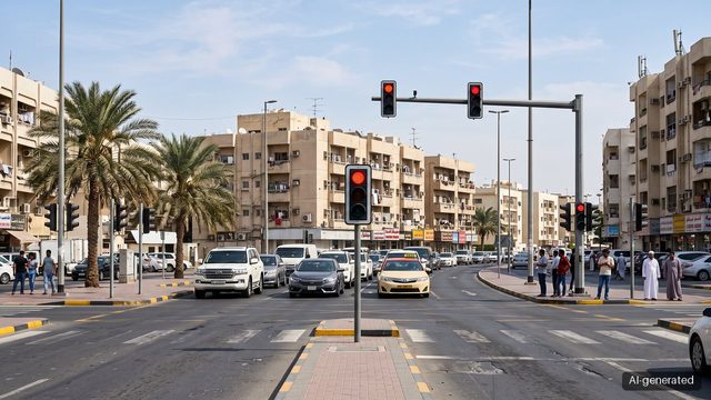 RTA turns Al Satwa Roundabout into a signalised junction