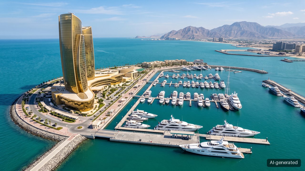 Wynn Al Marjan Island plans a 98-berth superyacht marina in Ras Al Khaimah